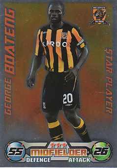 George Boateng Hull City 2008/09 Topps Match Attax Star Player #143